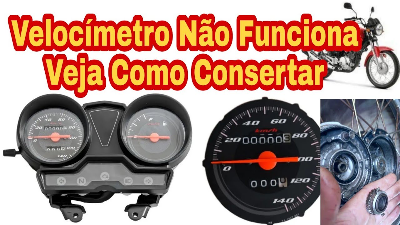 Velocímetro da Moto não Funciona Veja como Resolver Yamaha YBR Factor 125