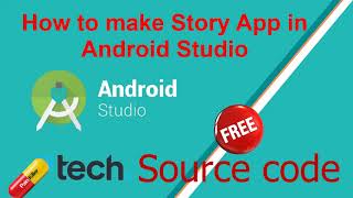 How to Create Story App in Android Studio | Make Book App  2021 free source code 2,971 views