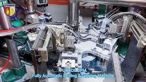 Fully Automatic Drilling & Tapping Machine, Customized SPM Machine, Purros Machinery
