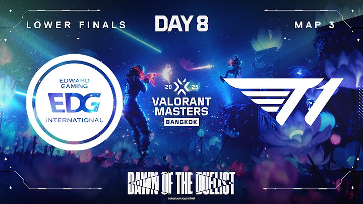 EDG vs. T1 - VALORANT Masters Bangkok - Lower Finals - Map 3