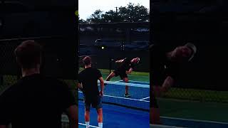 Man Gets HIT in Head Playing Pickleball  #pickleball #coaching #hilarious #highlight