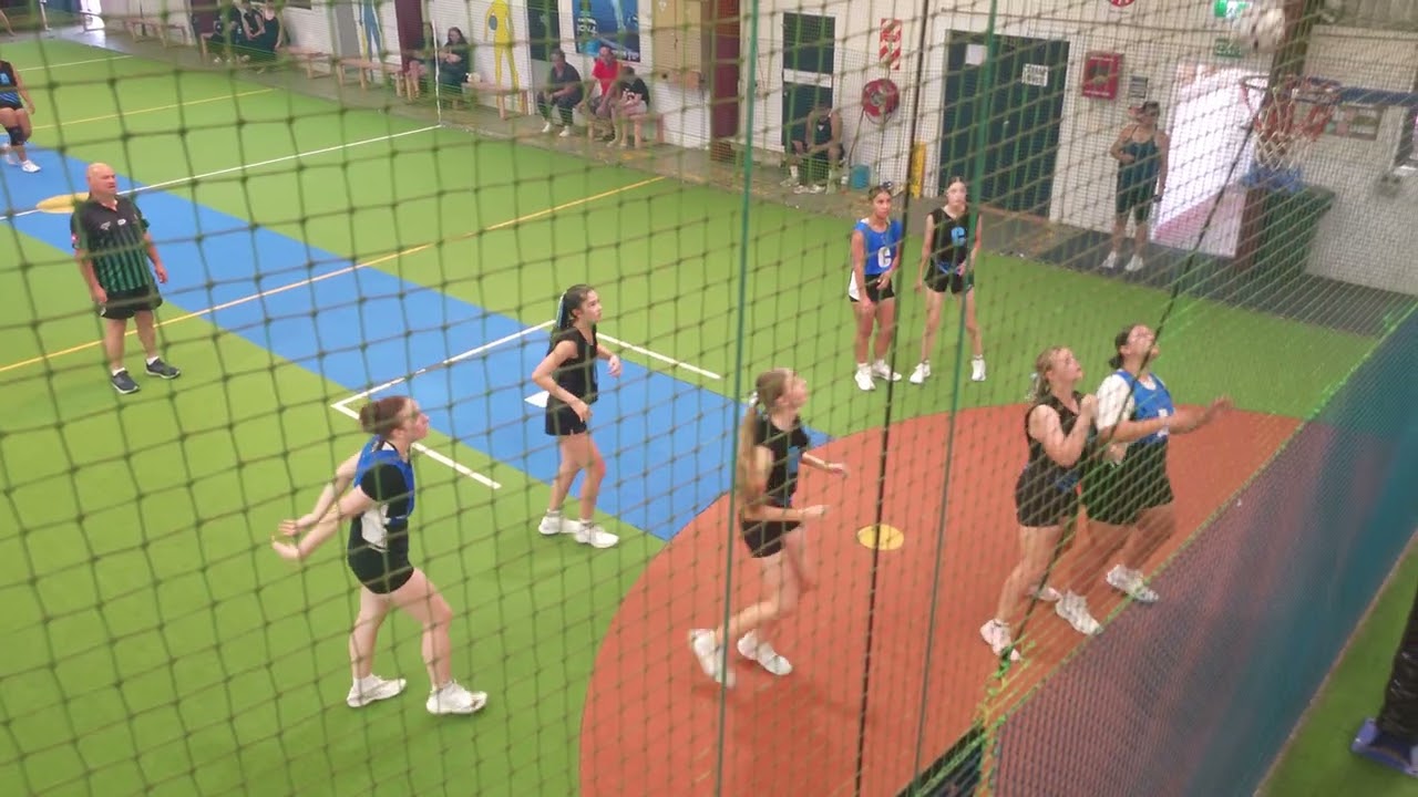 Indoor Netball Superleague U15 6s SF Pakuranga Luna vs Central Sky 29.11.25