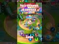 Hampir kena comeback‼️ #mlbb#mobilelegends#shorts#shortvideo#youtubeshorts#fyp#trending#up#viral