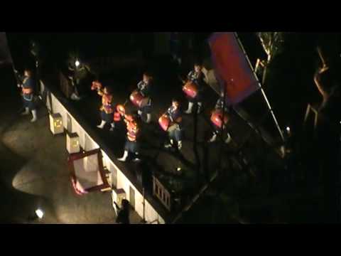 石垣島でエイサー隊踊り！