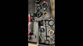 Coolant System Pressure Testing with Snap On SVTS272A