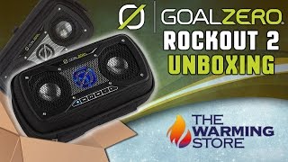 Unboxing The Goalzero Rockout 2 Solar Rechargeable Speaker 1