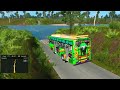 Samy mini bus driving💥 narrow roads ets2 ##