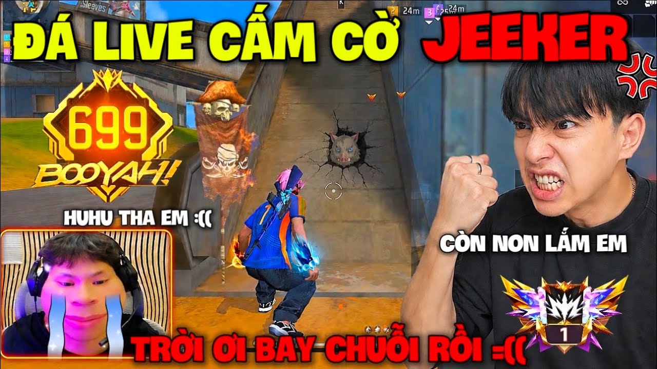 K1 Thử Thách Đá Live Lấy Giải 10 Củ Của Idol Jeeker “Bất Ngờ Gặp Thanh Niên Xài Đồ” Và Cái Kết Bị ??