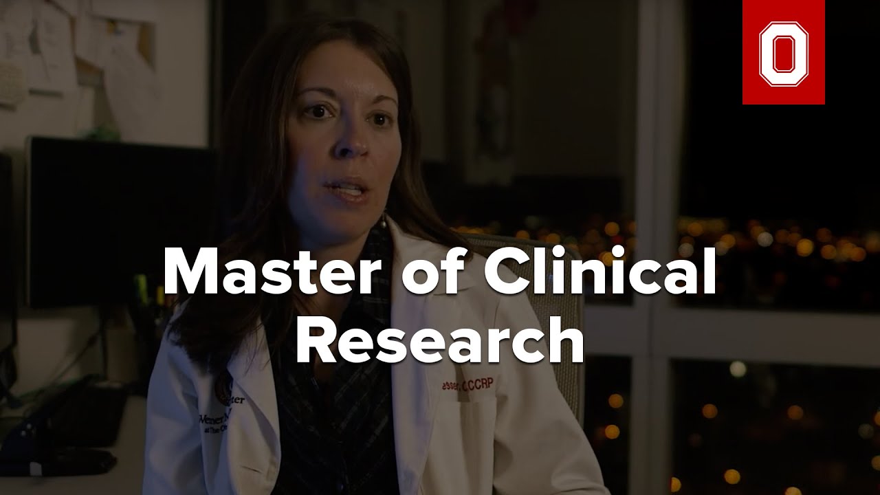 clinical research masters online