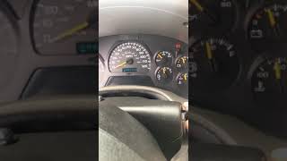 Chevy trail blazer cambio de aceite reset