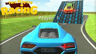 Fun Multiplayer Two Player Car Racing 3D Speed ​​Gameplay Game (Android) Part 2 screenshot 3
