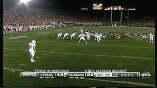 Alabama Crimson Tide vs Texas Longhorns 2009