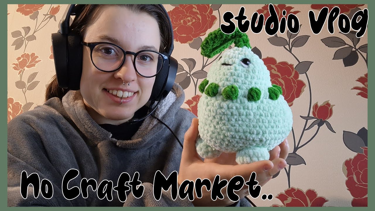 CROCHET VLOG: Yarn & Book HAUL! I Had to Cancel my Craft Market..