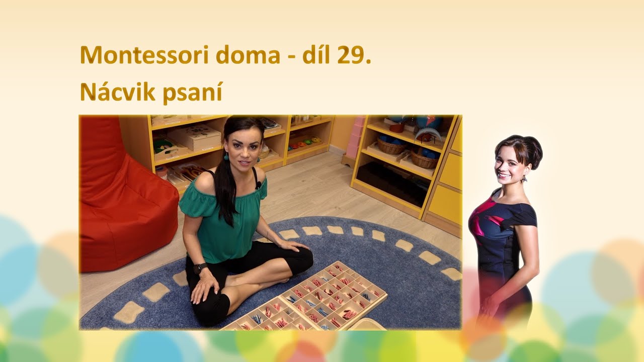 Montessori doma - díl 29: Nácvik psaní