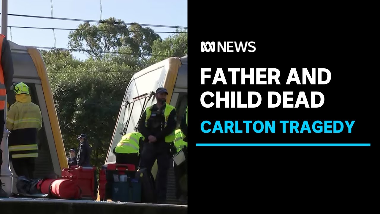 Man and child dead after pram rolls onto train track at Carlton station | ABC News