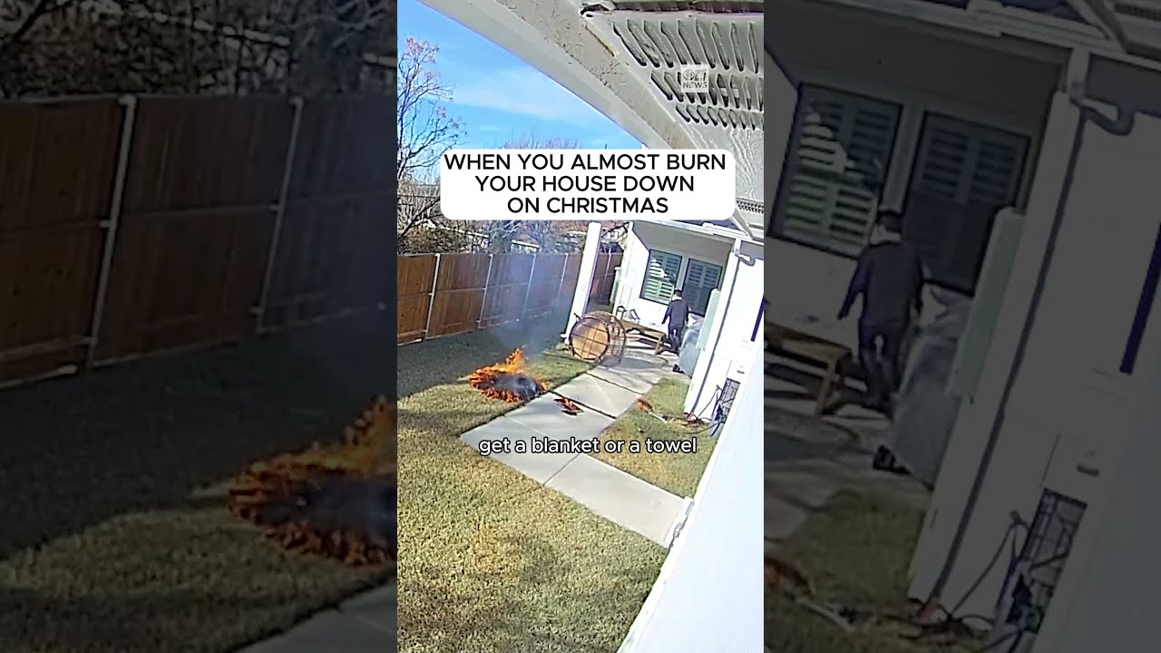 When You Almost Burn Your House Down On Christmas