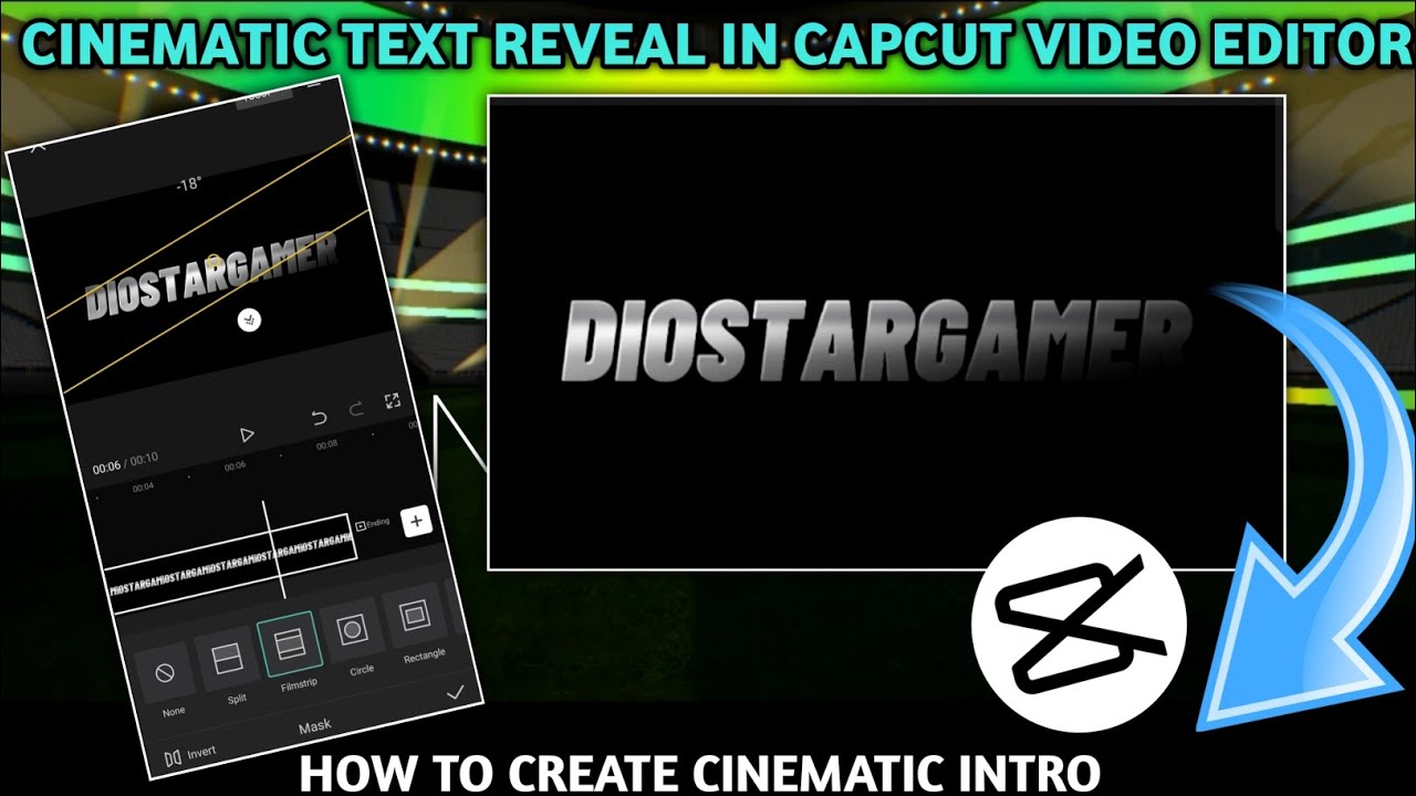 Cinematic Text Reveal In Capcut Video Editor|How to Cinematic Text ...