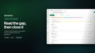 MealPlan Builder Demo & Guide - Create Personalized Meal Plans with MealStack
