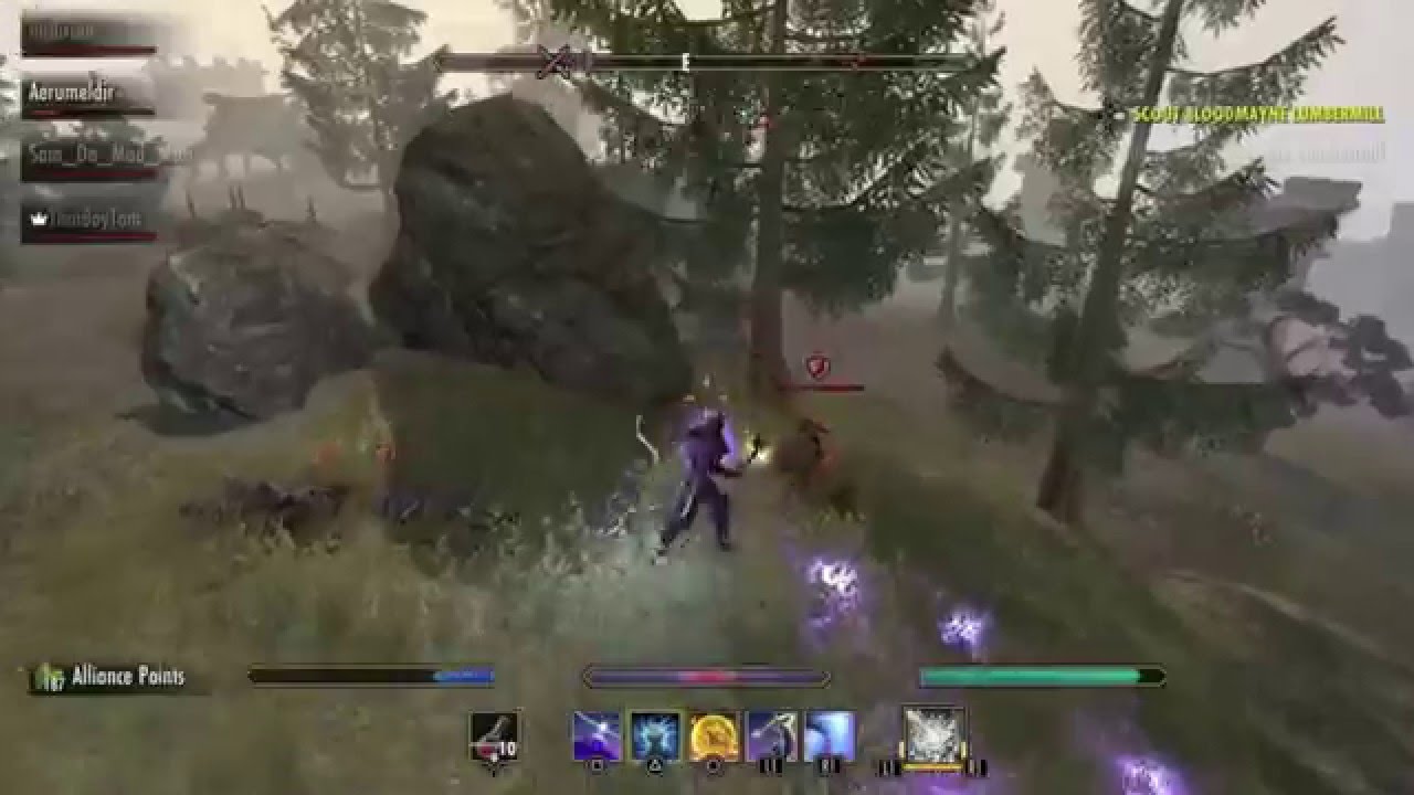 ESO High Spell Damage Sorcerer Build PvP 1vX Gameplay w/Aerumeldir