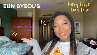 NSA Naples Navy Lodge Room Tour | Eun Byeol's Space