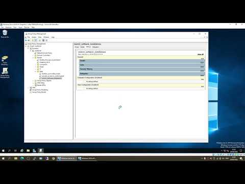 22. Restrict Software Installation using GPO