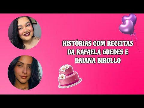 Histórias com receitas