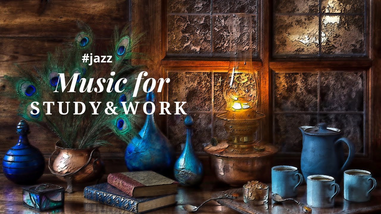 Pleasant Relaxing Jazz Music for Study & Work, Relax - Cafe Music ...