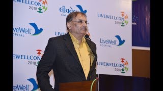 Ashok Dave famous hasya lekhak is speaking at Livewellcon2018,