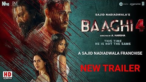 BAAGHI 4-NEW TRAILER | BEST ACTION MOVIE OF THE YEAR | FULL HD |TIGER SHROFF IN A VIOLANT LOVE STORY