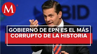 Enrique Peña Nieto generó el sexenio más corrupto de la historia: Santiago Nieto