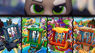 Talking Tom Hero Dash - Ultra Tom Discover all the heroes (Android/iOS) Gameplay