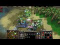 Playing Warcraft III Reforged, 4v4 RT Undead, New Patch!