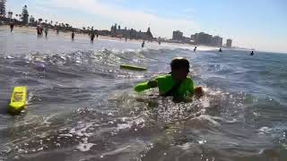 Coronado Beach Junior Lifeguards Rescue Relay!