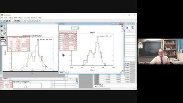 Double Gaussians in KaleidaGraph