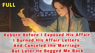 Reborn Before I Exposed His Affair,I Burned His Affair Letters&Canceled the Marriage.Later,He Begged