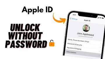 How to Unlock Apple ID without Password 2025