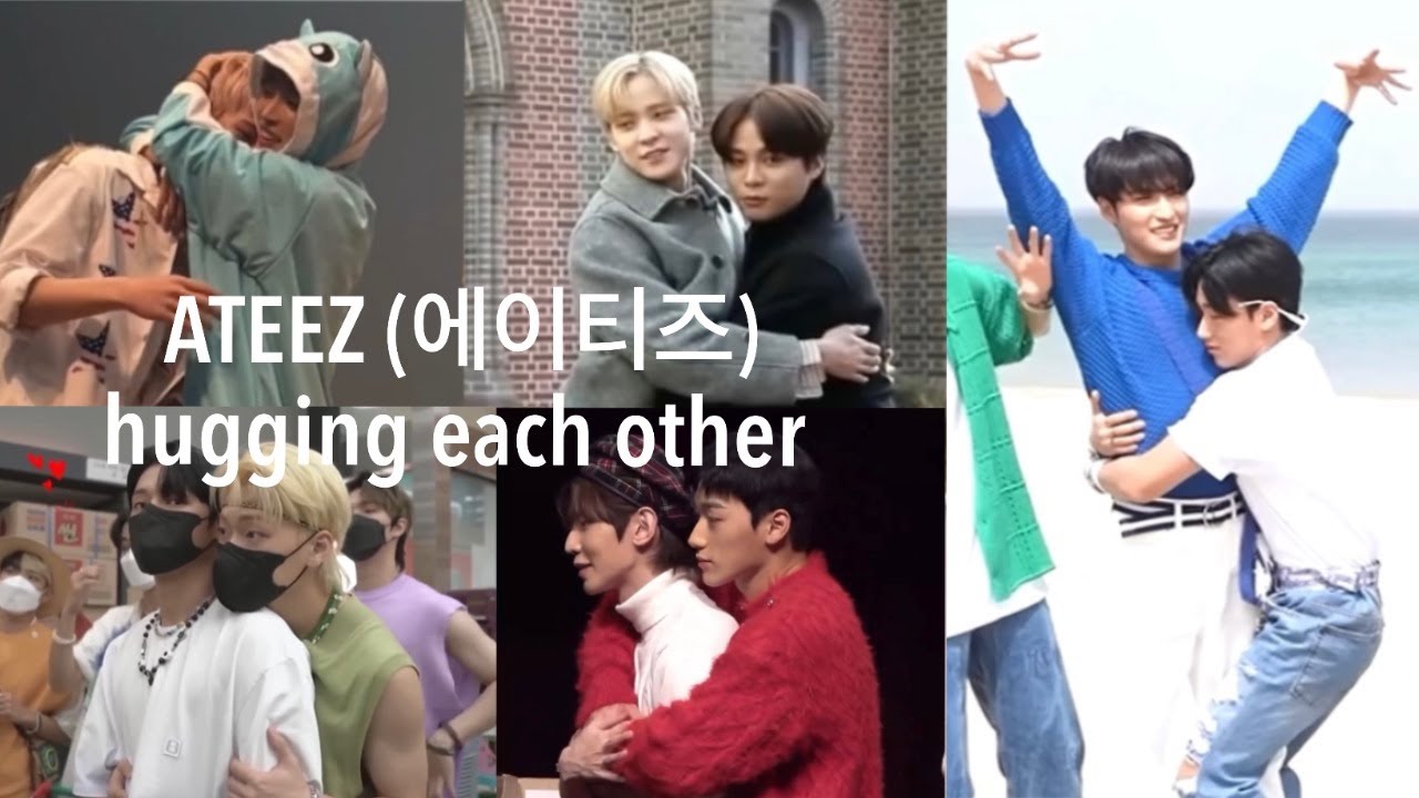 ATEEZ (에이티즈) | hugging each other