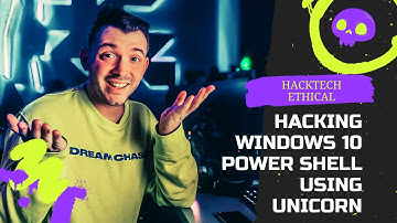 Hacking windows 10 Power Shell Using Unicorn By HackTech Ethical