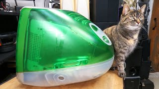 Does This Beer-Coated iMac G3 Still Work?? --- Making An iMac Cat House