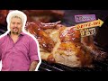 Guy Fieri Eats Hot Rotisserie Chicken and Cornbread | Diners, Drive-Ins and Dives | Food Network