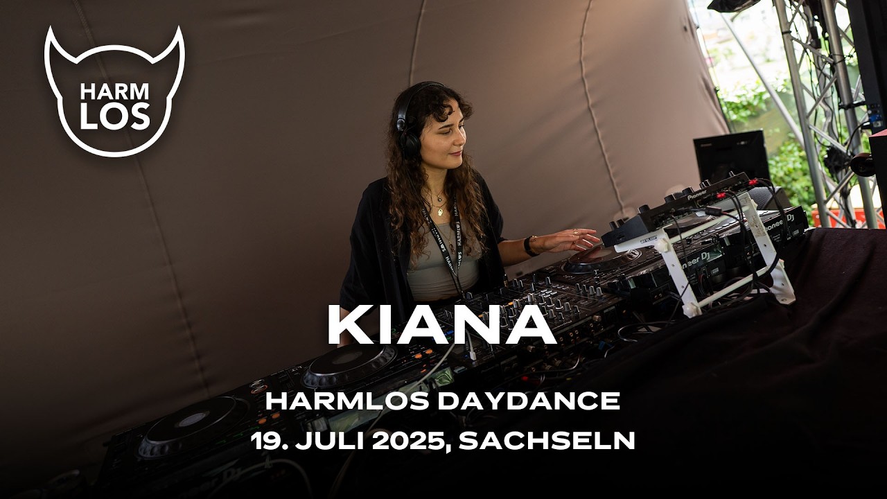 KIANA | Minimal House / Deep Tech Mix @ Harmlos Daydance 2025