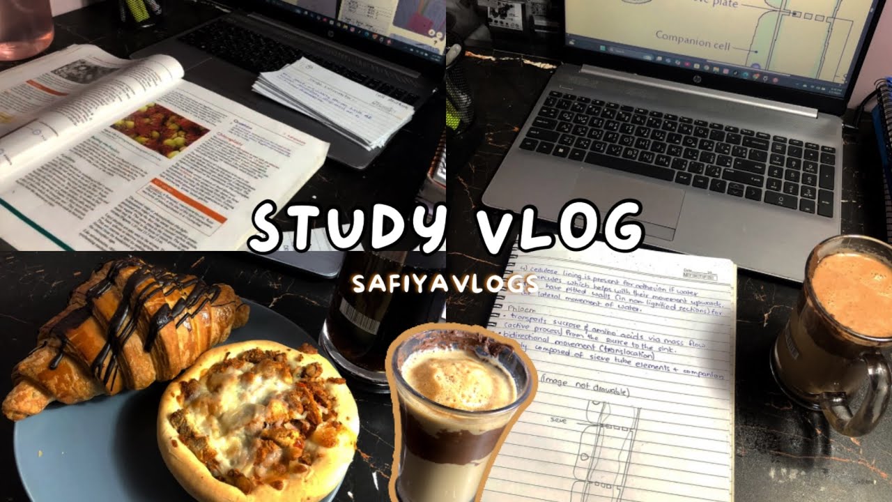 Study Vlog 📔📑: Biology Notes, Coffee Breaks & My Story