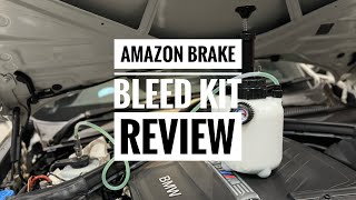 Amazon Pressure Brake Bleed Kit Review And How To - Brake Bleeder Kit