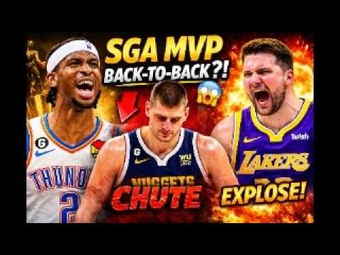 SGA MVP BACK-TO-BACK ?! 😳 Jokic en chute, Luka explose ! ( Notre nba daily 5)