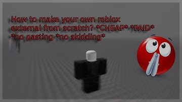 How to make your own roblox external from scratch *CHEAP* *PAID* (no pasting)