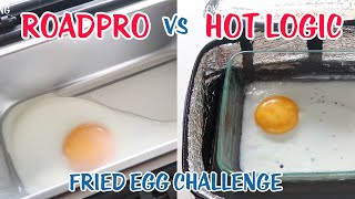 Roadpro12v Stove vs Hot Logic Mini   Fried Egg Challenge