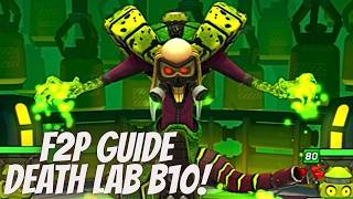 FULL F2P Team Guide for DEATH LAB B10! SIMPLE & EASY! [Element Fission]