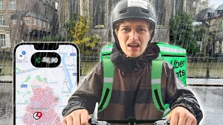 Ik Ging Eten Bezorgen in de REGEN en Verdiende €___? | Uber Eats screenshot 5