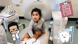 Toddler’s first dentist appointment | what to expect for kids | Dentist check up| During COVID-19