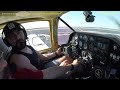 Entrenando con mi Hijo en el avión que me regalaron.